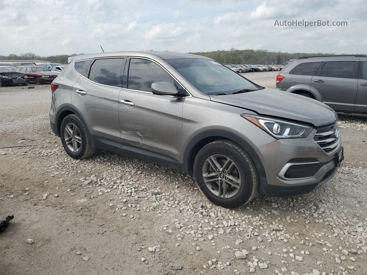 2018 Hyundai Santa Fe Sport  Beige vin: 5NMZTDLB8JH095721