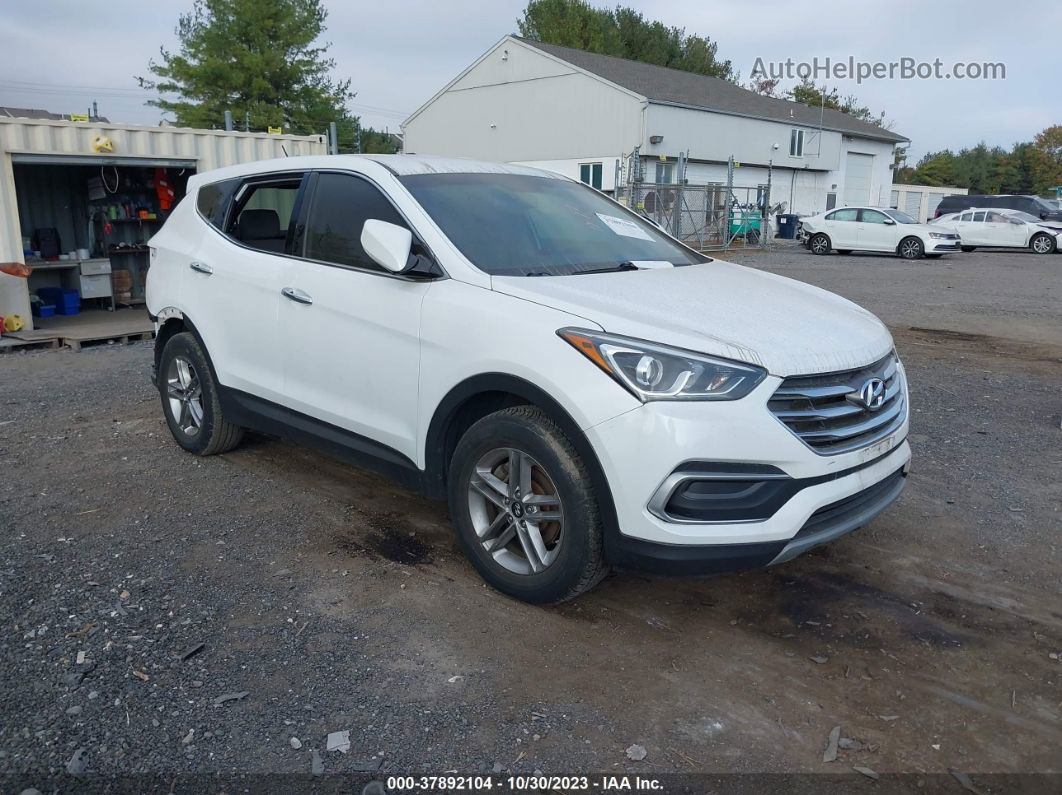 2018 Hyundai Santa Fe Sport 2.4l White vin: 5NMZTDLB9JH106046