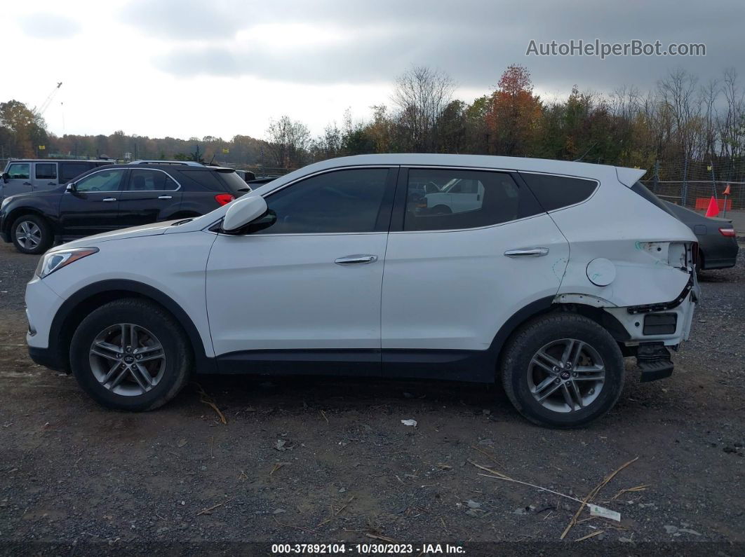 2018 Hyundai Santa Fe Sport 2.4l White vin: 5NMZTDLB9JH106046