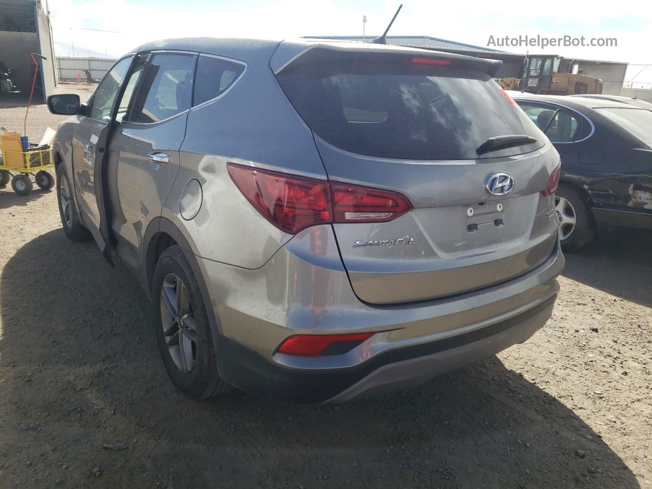 2018 Hyundai Santa Fe Sport  Gray vin: 5NMZTDLBXJH082677