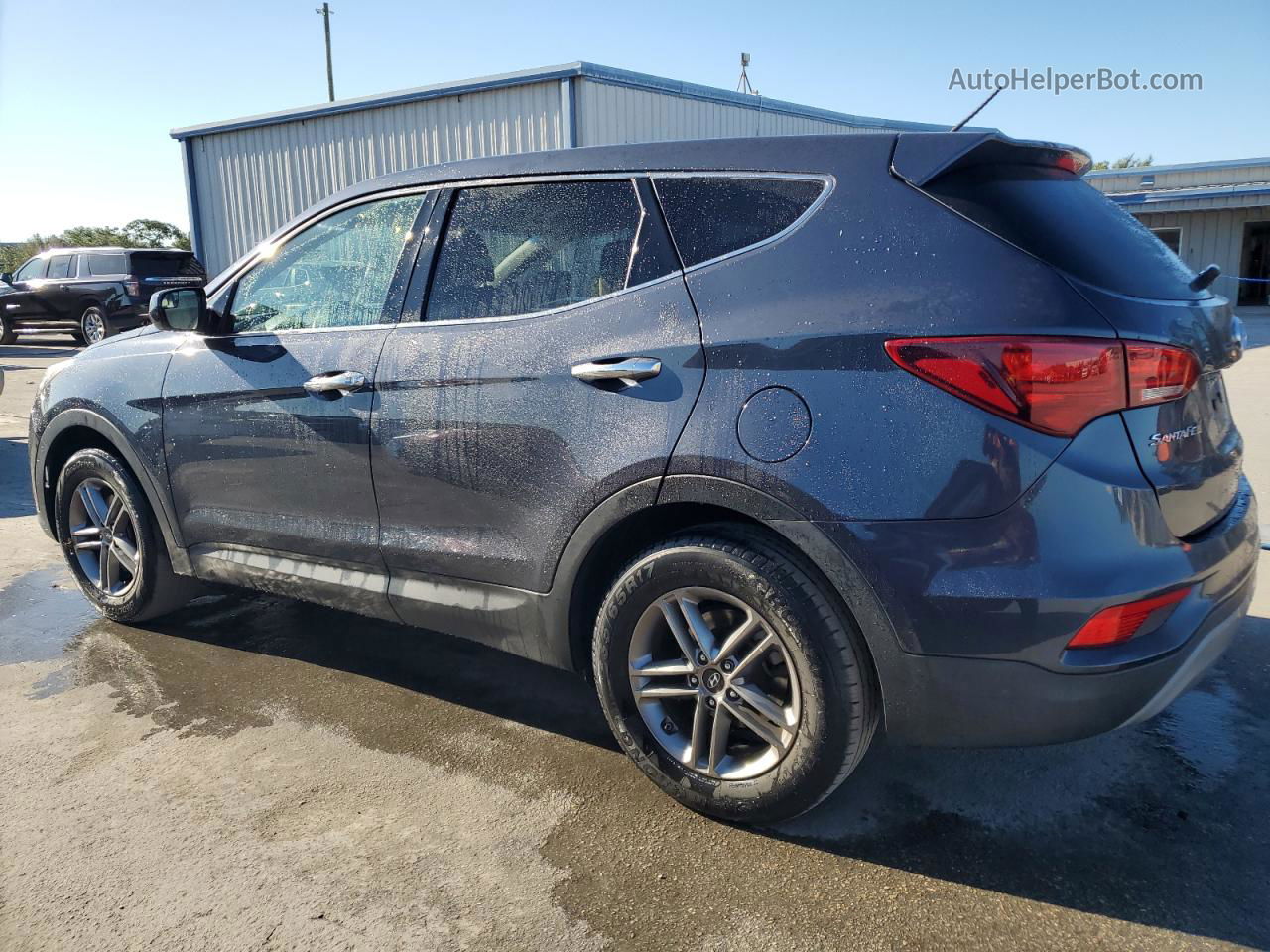 2018 Hyundai Santa Fe Sport  Blue vin: 5NMZTDLBXJH095963