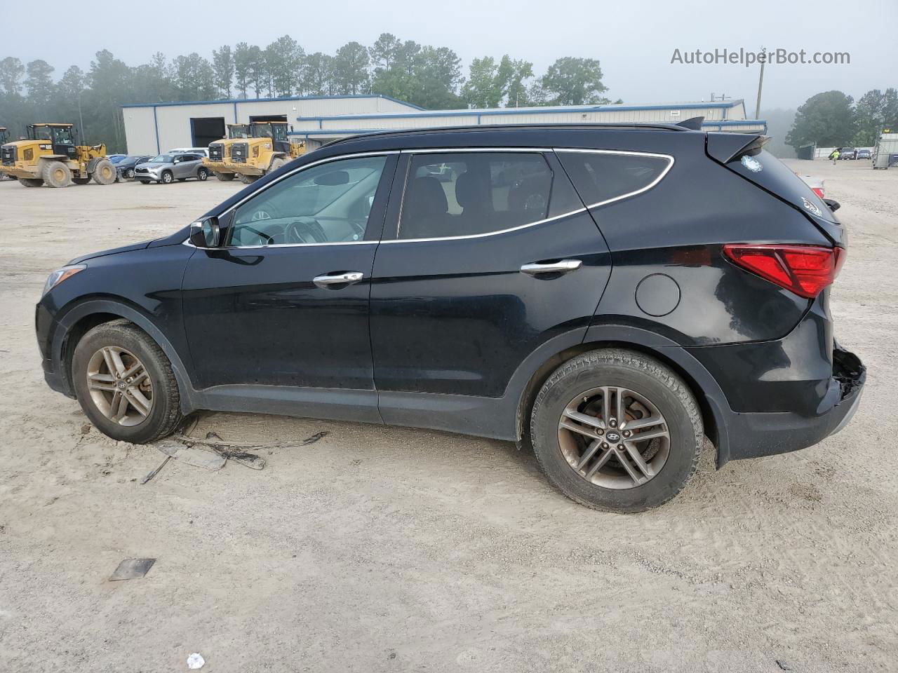 2018 Hyundai Santa Fe Sport  Black vin: 5NMZU3LB0JH088639