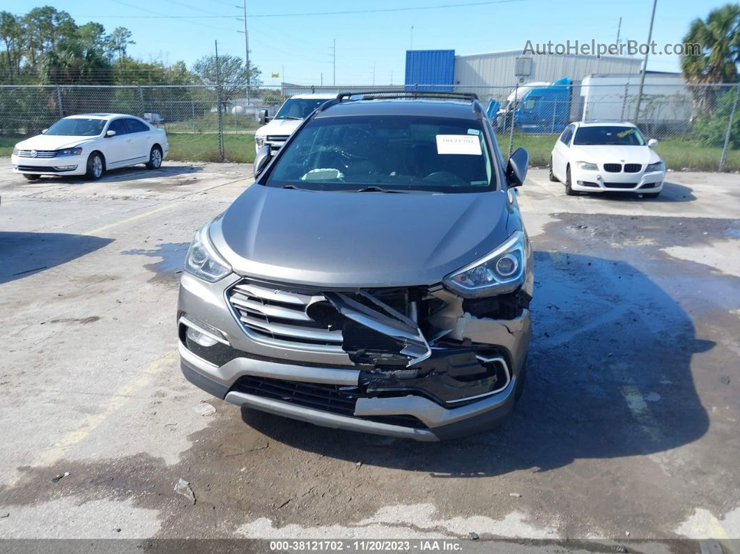 2018 Hyundai Santa Fe Sport 2.4l Gray vin: 5NMZU3LB0JH105942