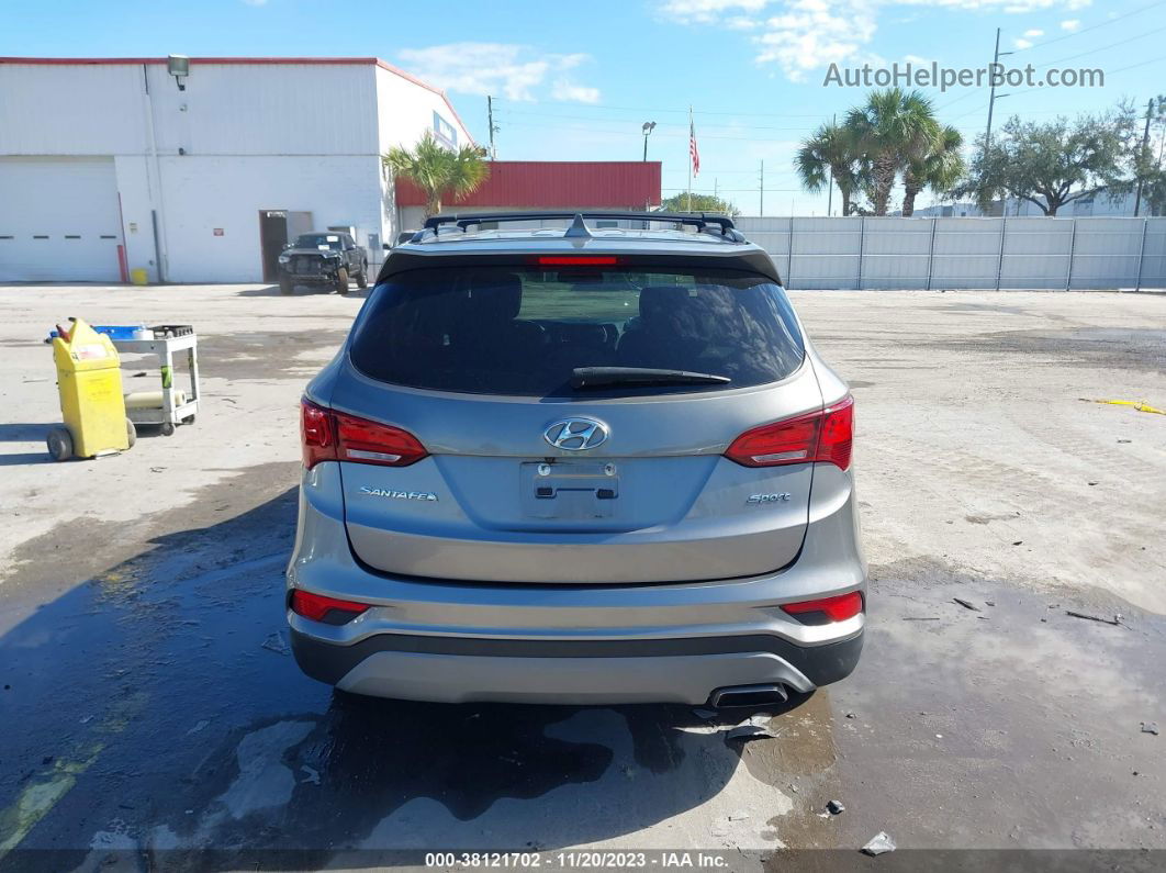 2018 Hyundai Santa Fe Sport 2.4l Gray vin: 5NMZU3LB0JH105942