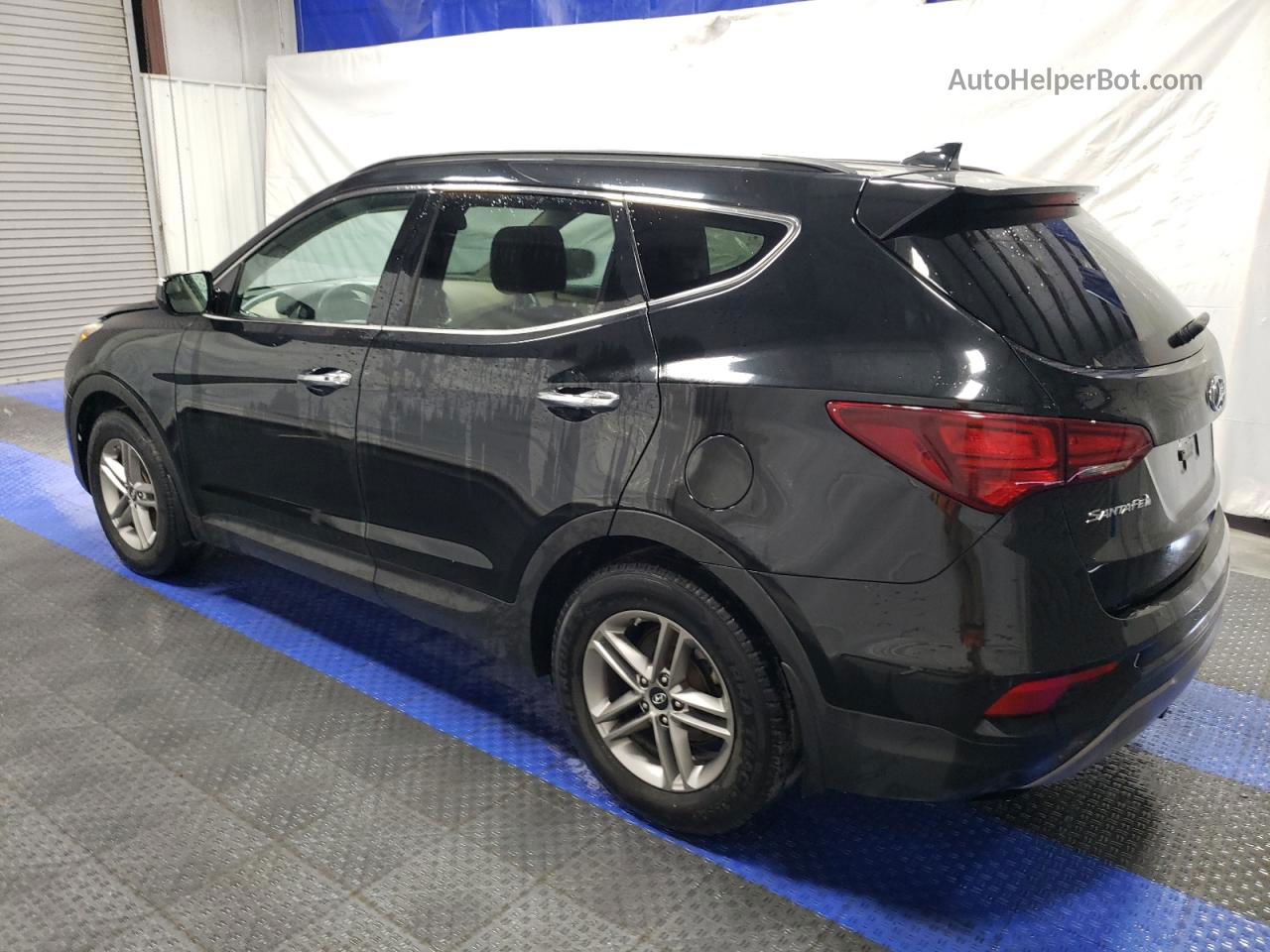 2018 Hyundai Santa Fe Sport  Black vin: 5NMZU3LB1JH080422