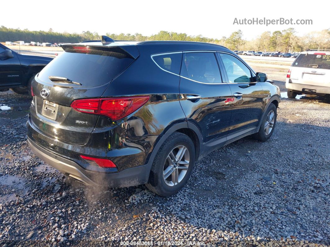 2018 Hyundai Santa Fe Sport 2.4l Черный vin: 5NMZU3LB2JH059076