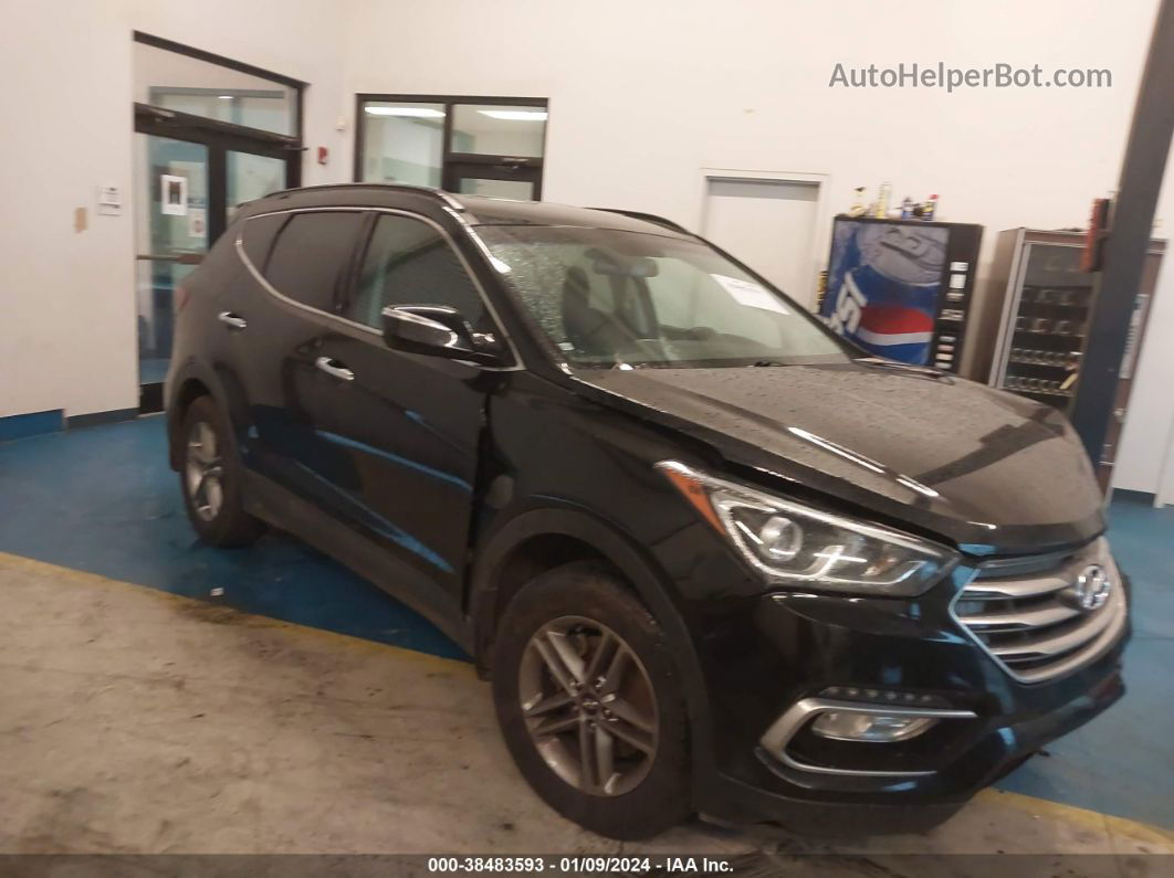 2018 Hyundai Santa Fe Sport 2.4l Black vin: 5NMZU3LB2JH066917