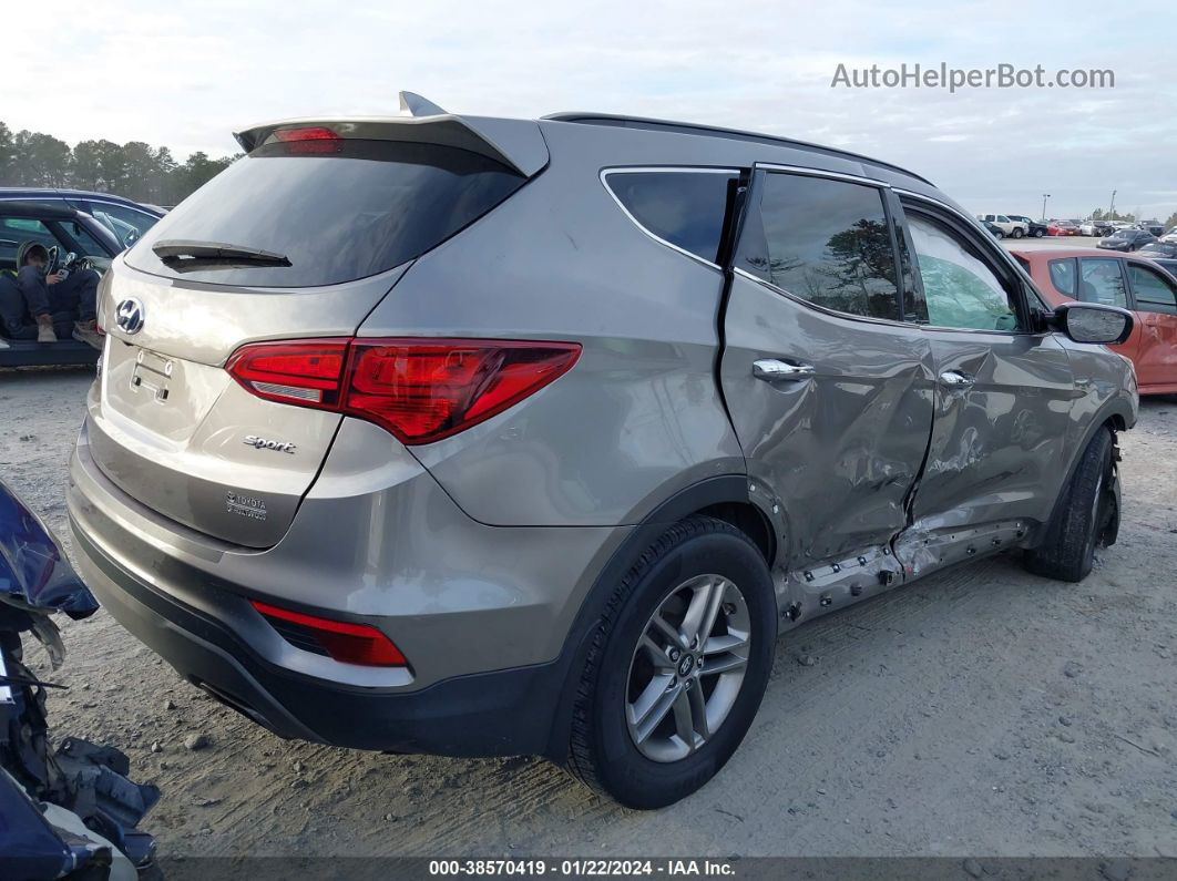 2018 Hyundai Santa Fe Sport 2.4l Silver vin: 5NMZU3LB2JH067887