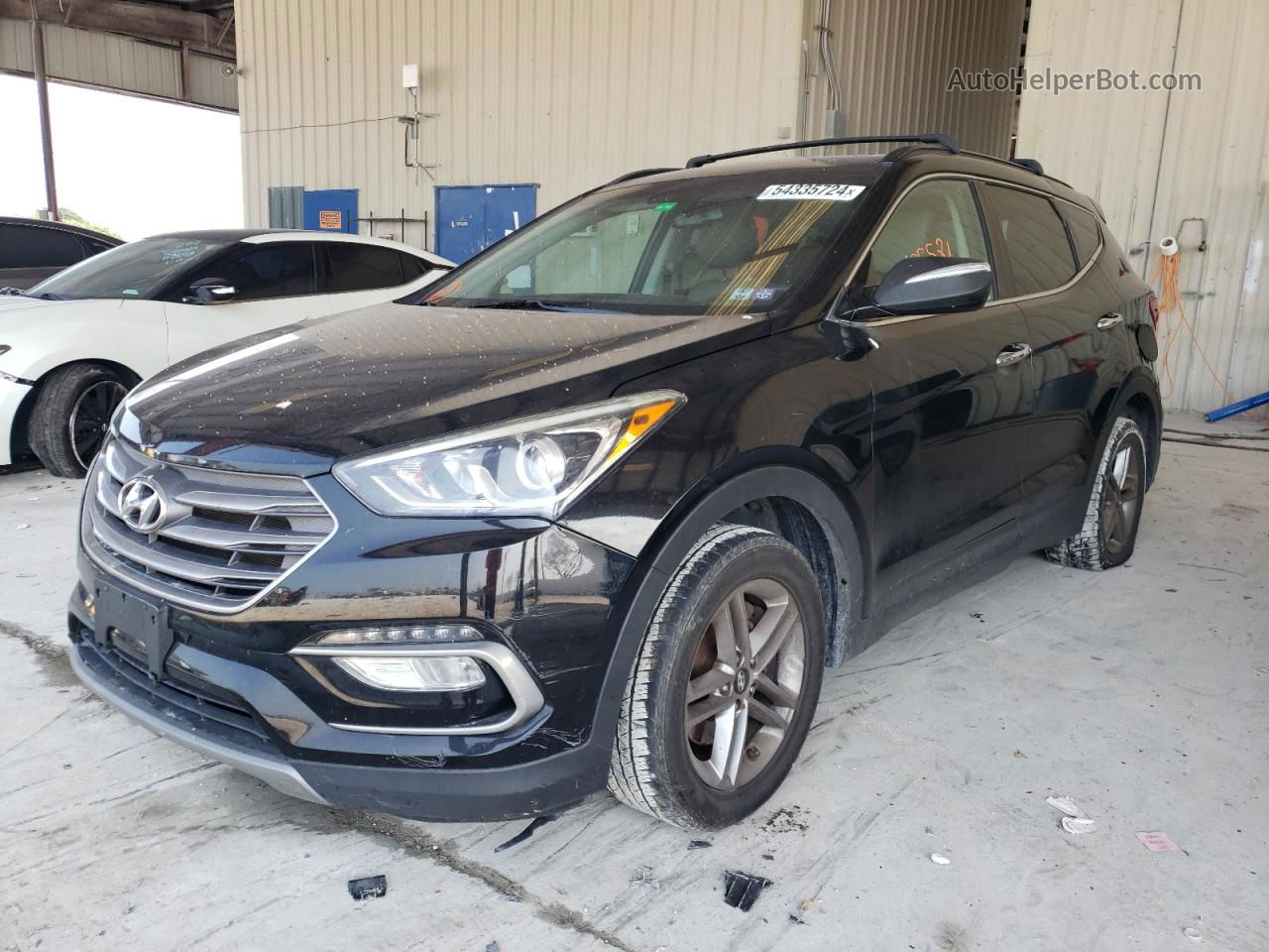 2018 Hyundai Santa Fe Sport  Black vin: 5NMZU3LB2JH069056