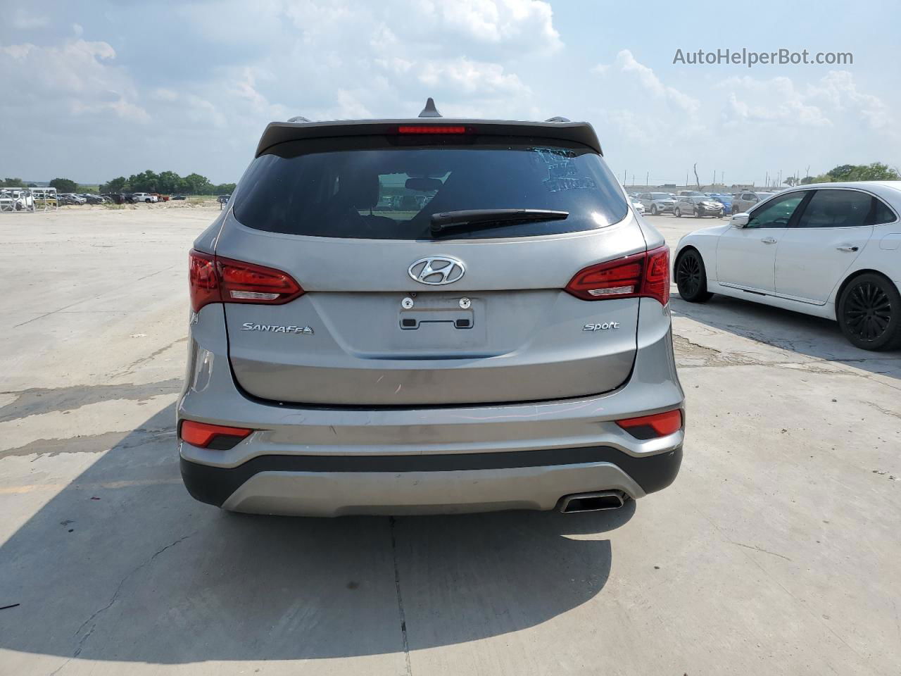 2018 Hyundai Santa Fe Sport  Gray vin: 5NMZU3LB3JH053416