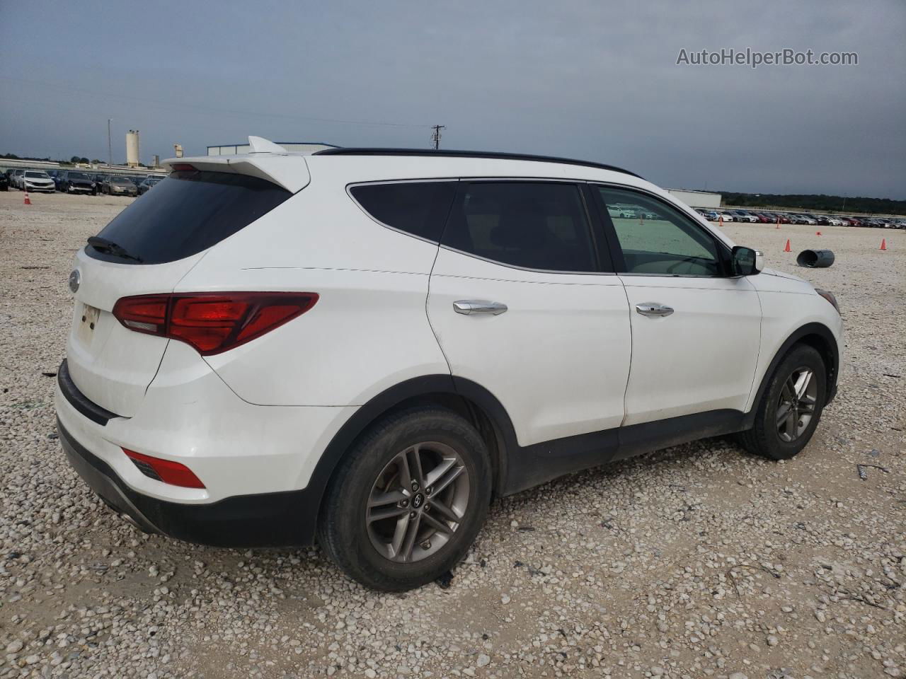 2018 Hyundai Santa Fe Sport  Белый vin: 5NMZU3LB3JH069292