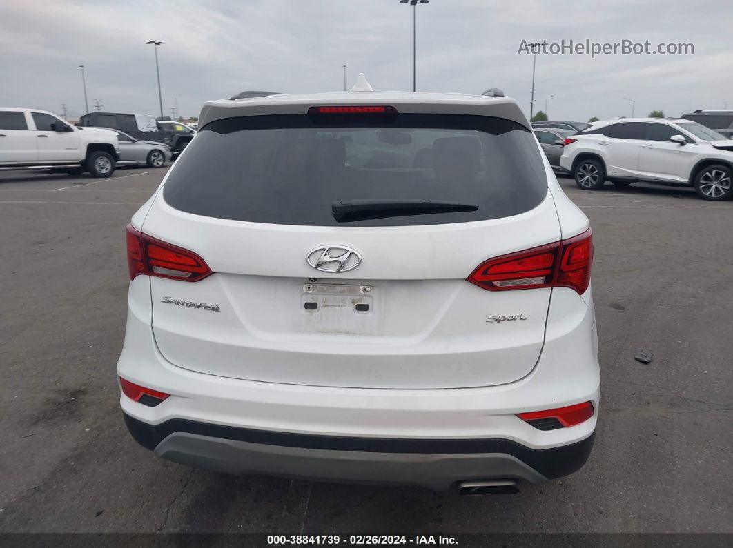 2018 Hyundai Santa Fe Sport 2.4l White vin: 5NMZU3LB3JH089879