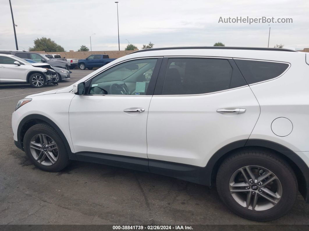 2018 Hyundai Santa Fe Sport 2.4l White vin: 5NMZU3LB3JH089879