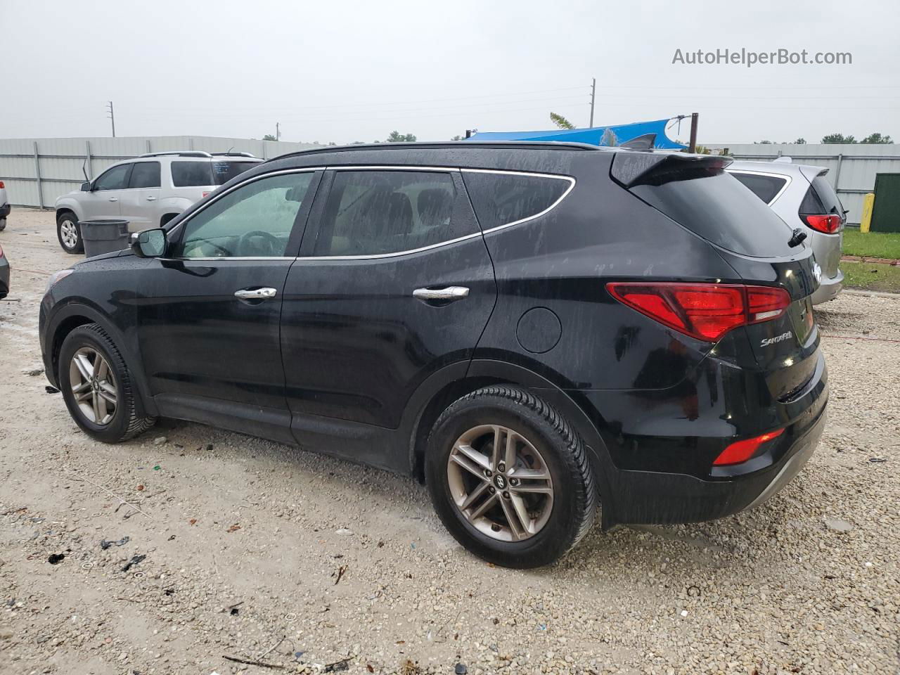 2018 Hyundai Santa Fe Sport  Black vin: 5NMZU3LB4JH064635