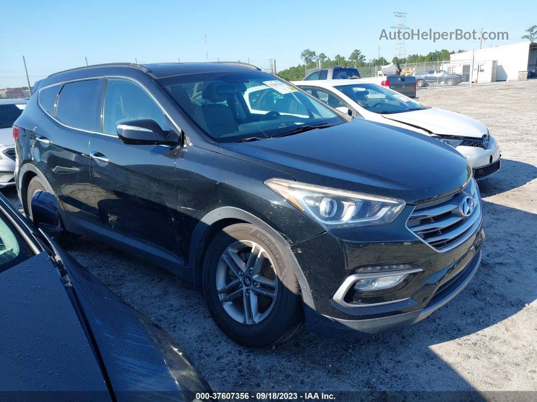 2018 Hyundai Santa Fe Sport 2.4l Black vin: 5NMZU3LB5JH054082