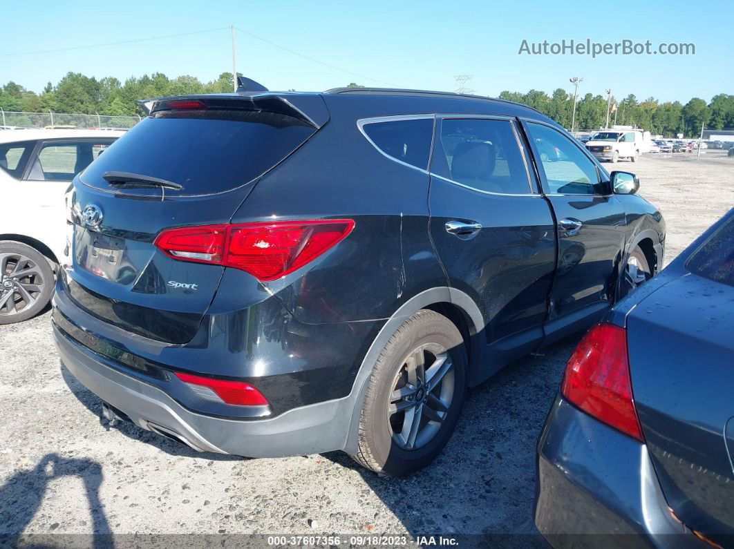 2018 Hyundai Santa Fe Sport 2.4l Black vin: 5NMZU3LB5JH054082