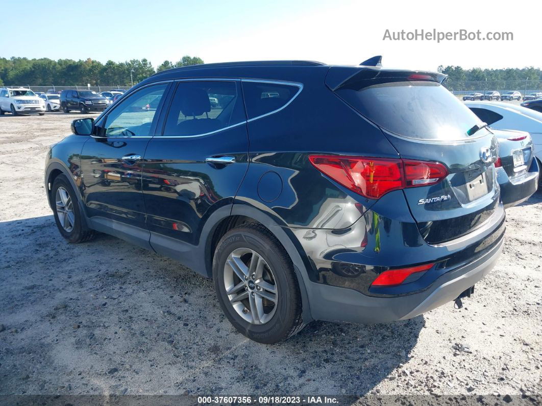 2018 Hyundai Santa Fe Sport 2.4l Черный vin: 5NMZU3LB5JH054082