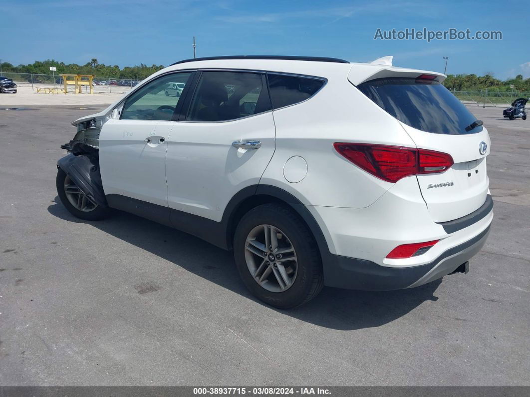 2018 Hyundai Santa Fe Sport 2.4l White vin: 5NMZU3LB6JH059257