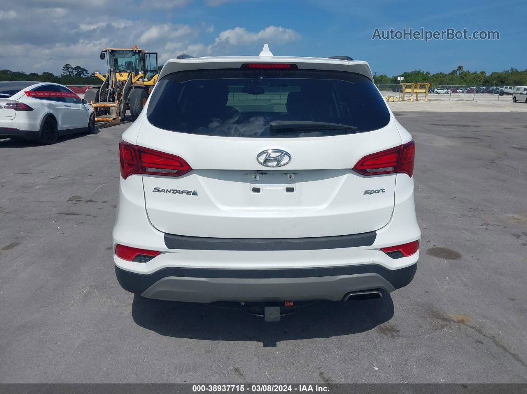 2018 Hyundai Santa Fe Sport 2.4l Белый vin: 5NMZU3LB6JH059257