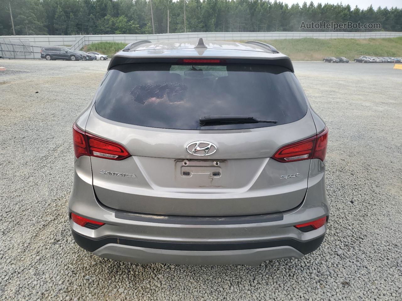 2018 Hyundai Santa Fe Sport  Серый vin: 5NMZU3LB6JH067651