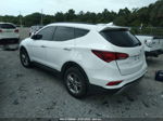 2018 Hyundai Santa Fe Sport 2.4l White vin: 5NMZU3LB7JH060014