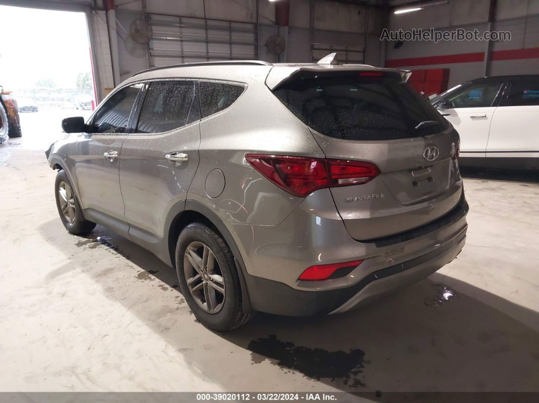 2018 Hyundai Santa Fe Sport 2.4l Gray vin: 5NMZU3LB7JH080599