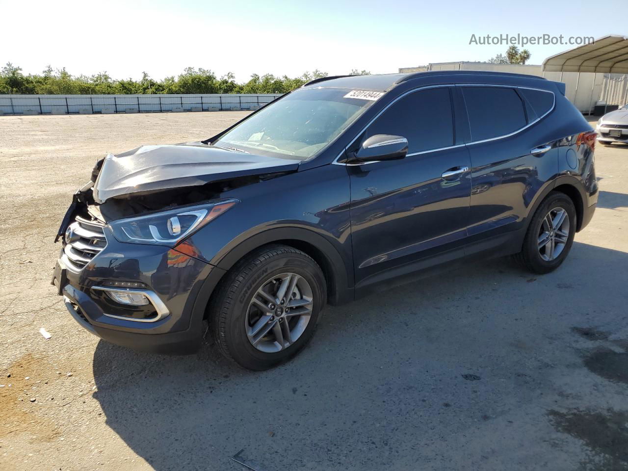 2018 Hyundai Santa Fe Sport  Gray vin: 5NMZU3LB7JH102245