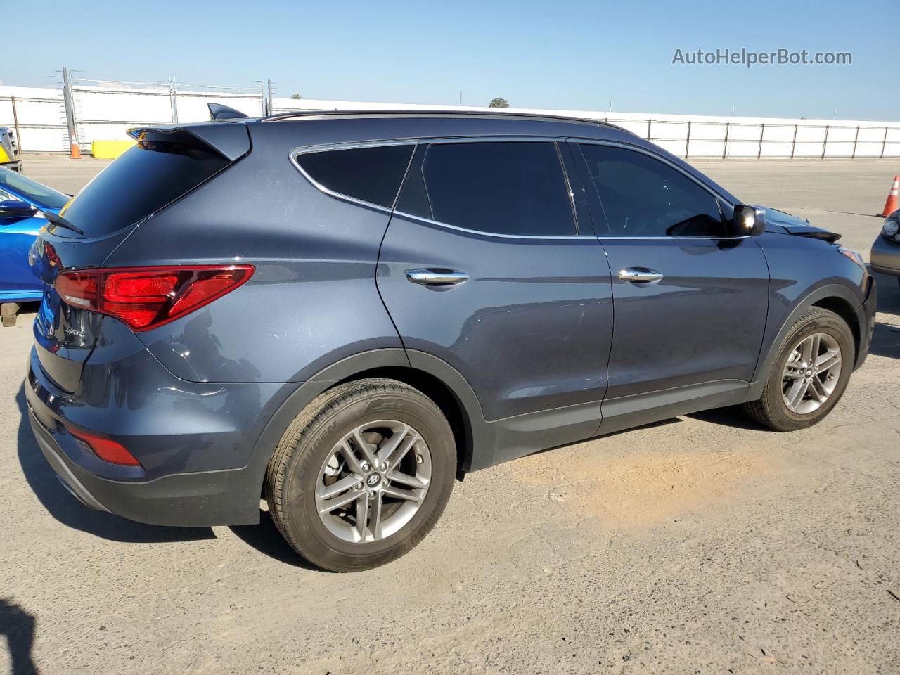 2018 Hyundai Santa Fe Sport  Gray vin: 5NMZU3LB7JH102245