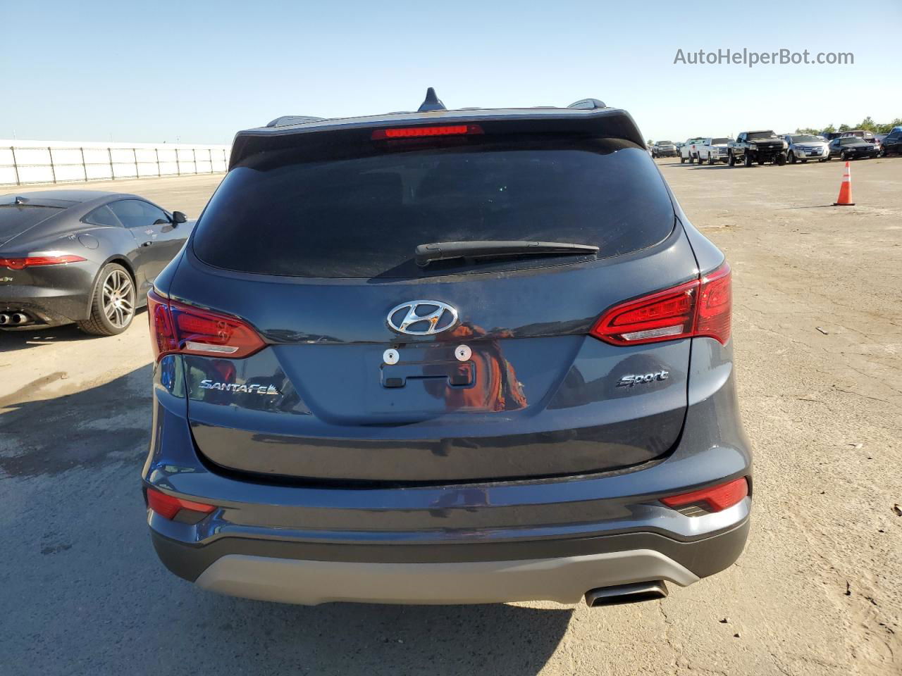 2018 Hyundai Santa Fe Sport  Gray vin: 5NMZU3LB7JH102245