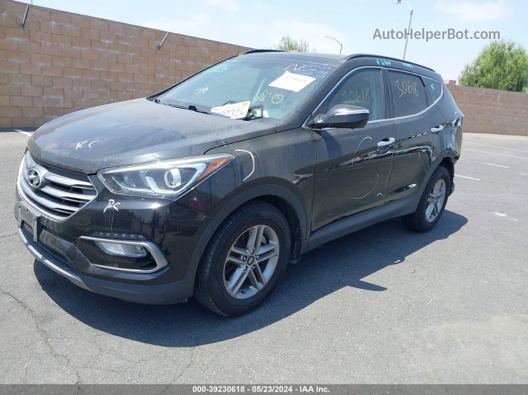 2018 Hyundai Santa Fe Sport 2.4l Black vin: 5NMZU3LB8JH079624