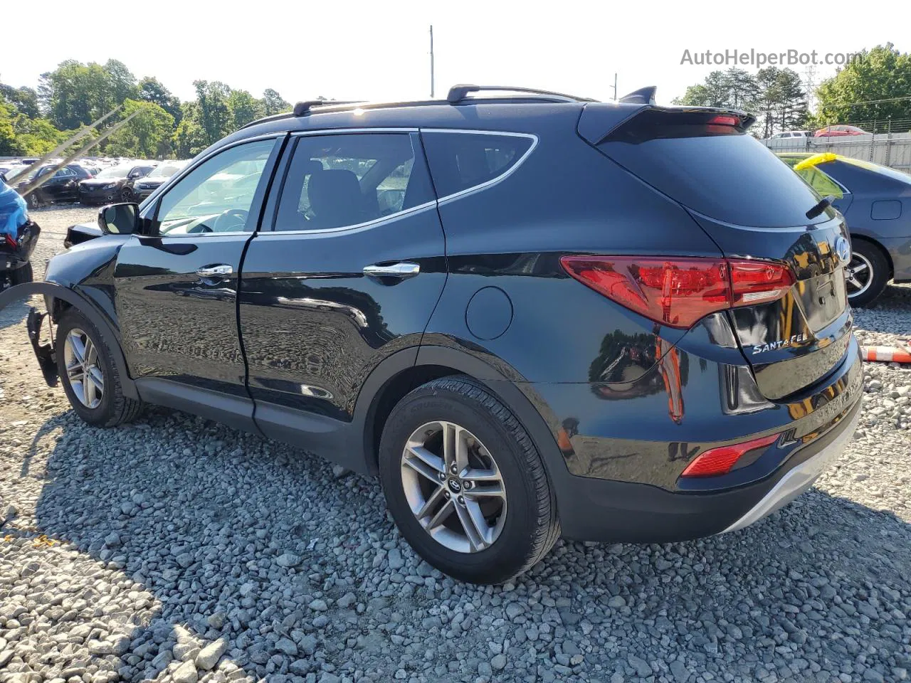 2018 Hyundai Santa Fe Sport  Black vin: 5NMZU3LB9JH062914