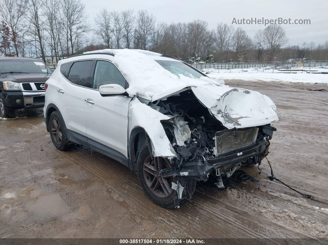 2018 Hyundai Santa Fe Sport 2.4l Белый vin: 5NMZU3LB9JH097825