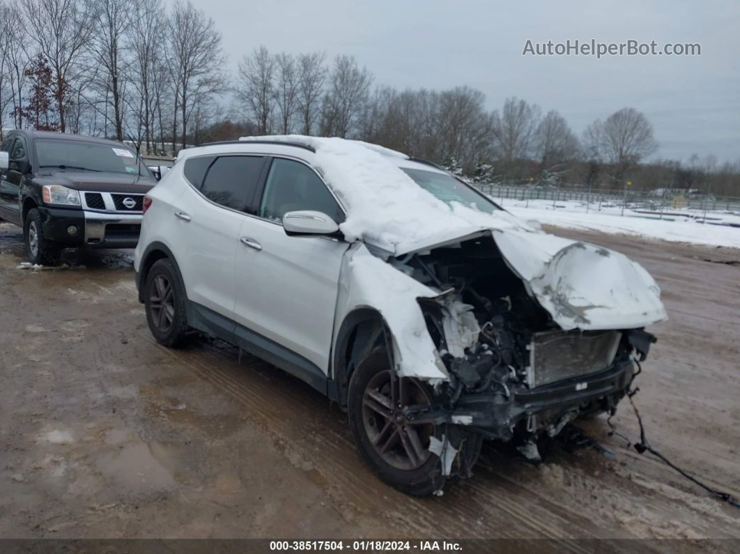 2018 Hyundai Santa Fe Sport 2.4l Белый vin: 5NMZU3LB9JH097825