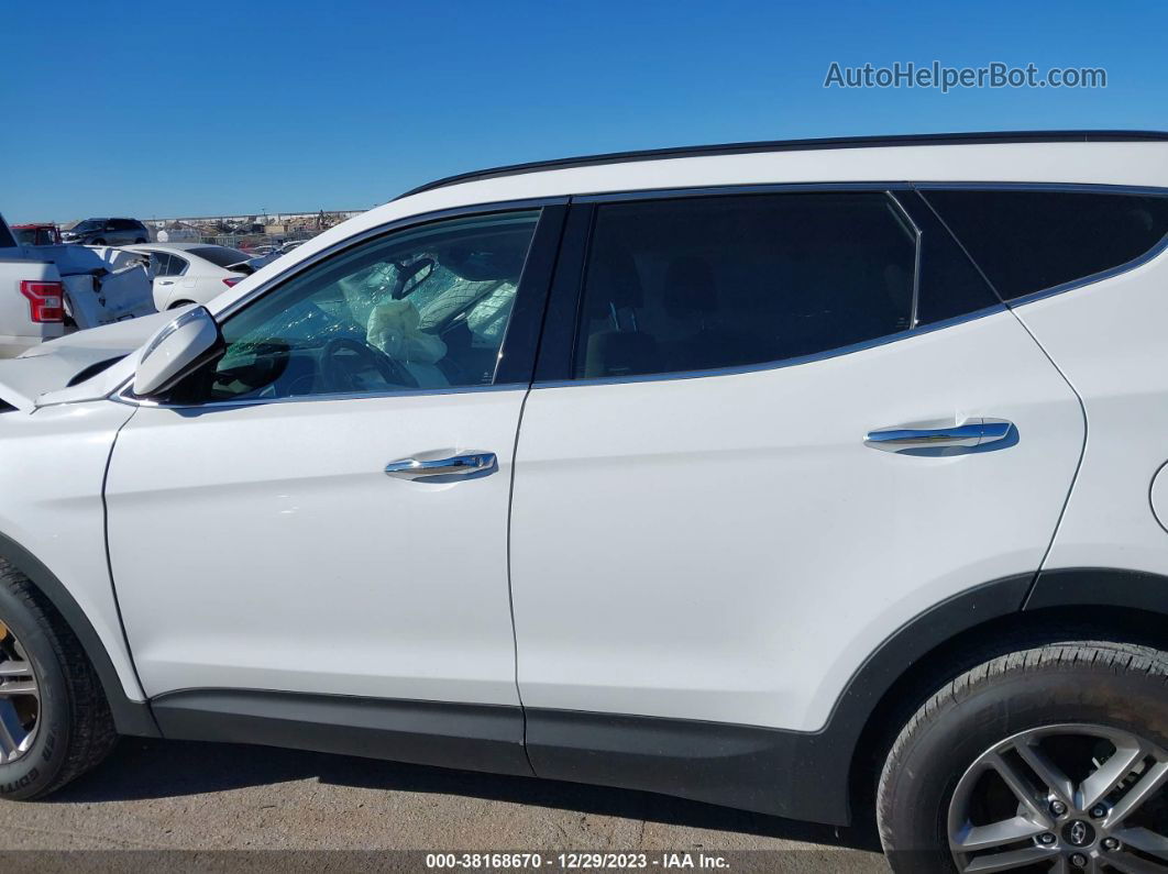 2018 Hyundai Santa Fe Sport 2.4l White vin: 5NMZU3LB9JH103879