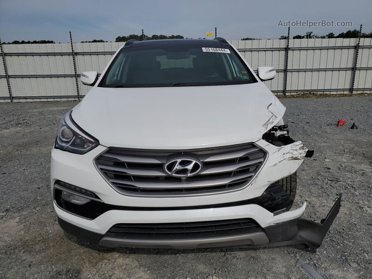 2018 Hyundai Santa Fe Sport  Белый vin: 5NMZU3LBXJH065370