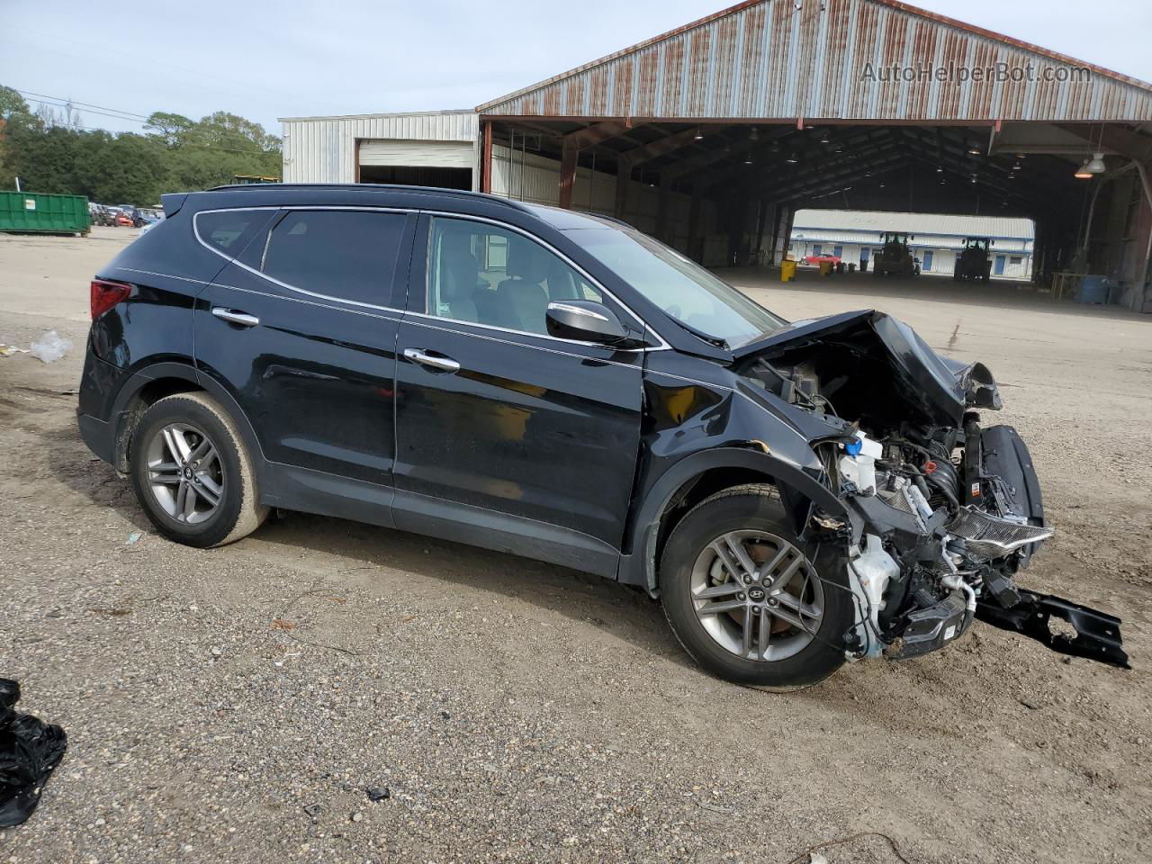 2018 Hyundai Santa Fe Sport  Black vin: 5NMZU3LBXJH103132