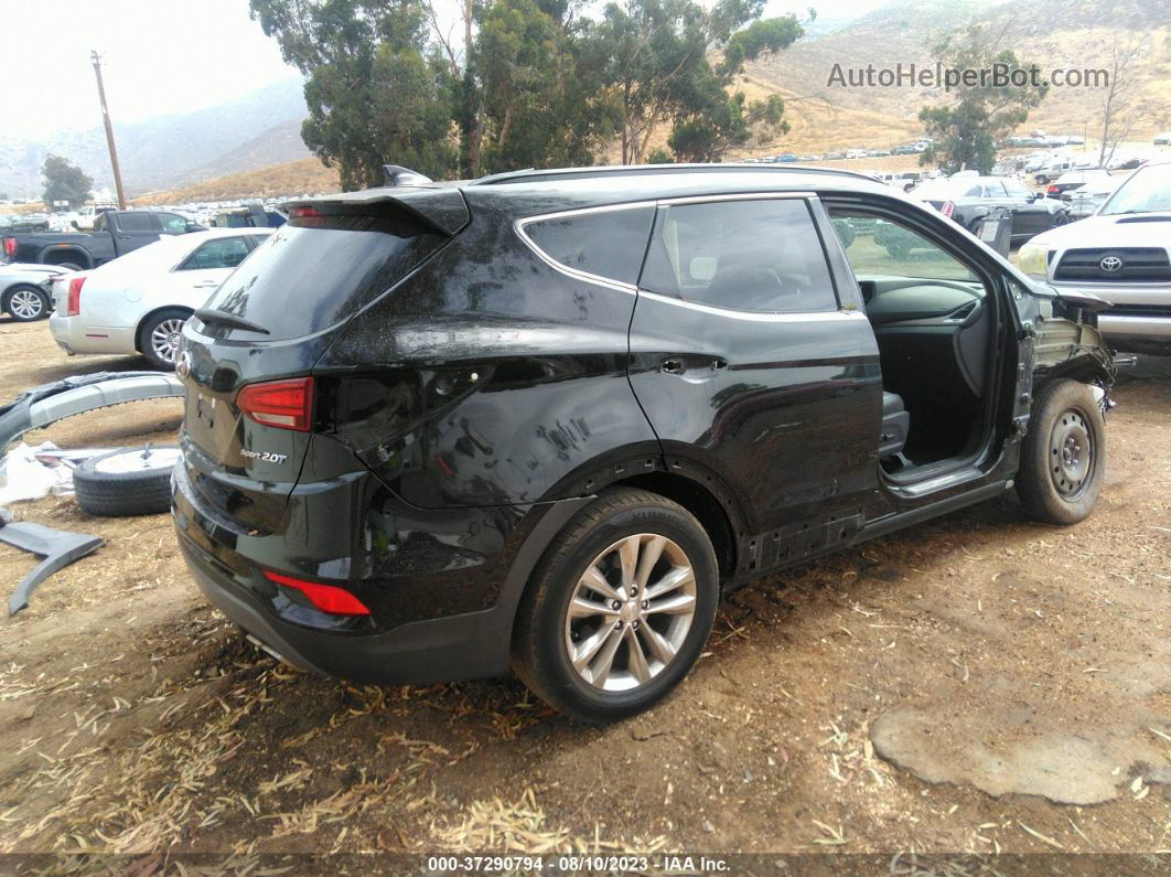 2018 Hyundai Santa Fe Sport 2.0t Black vin: 5NMZU4LA7JH102338