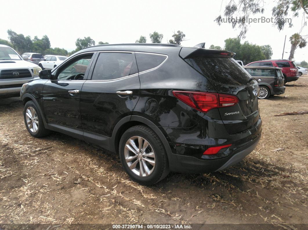 2018 Hyundai Santa Fe Sport 2.0t Black vin: 5NMZU4LA7JH102338