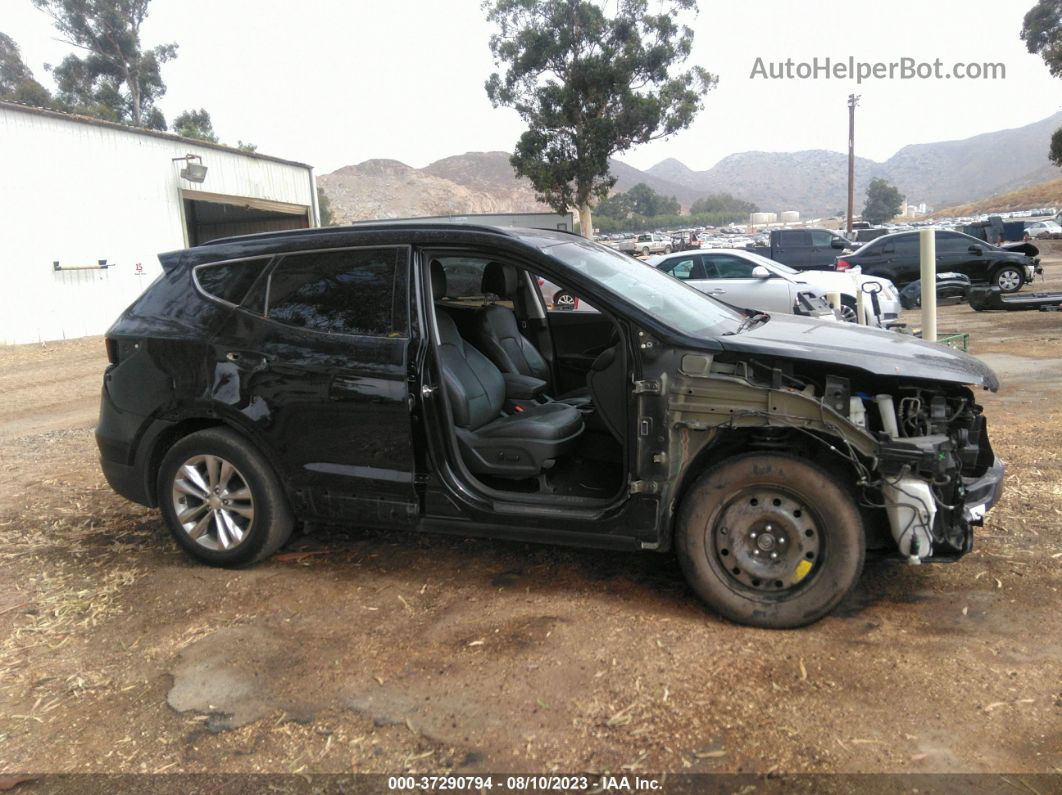 2018 Hyundai Santa Fe Sport 2.0t Black vin: 5NMZU4LA7JH102338