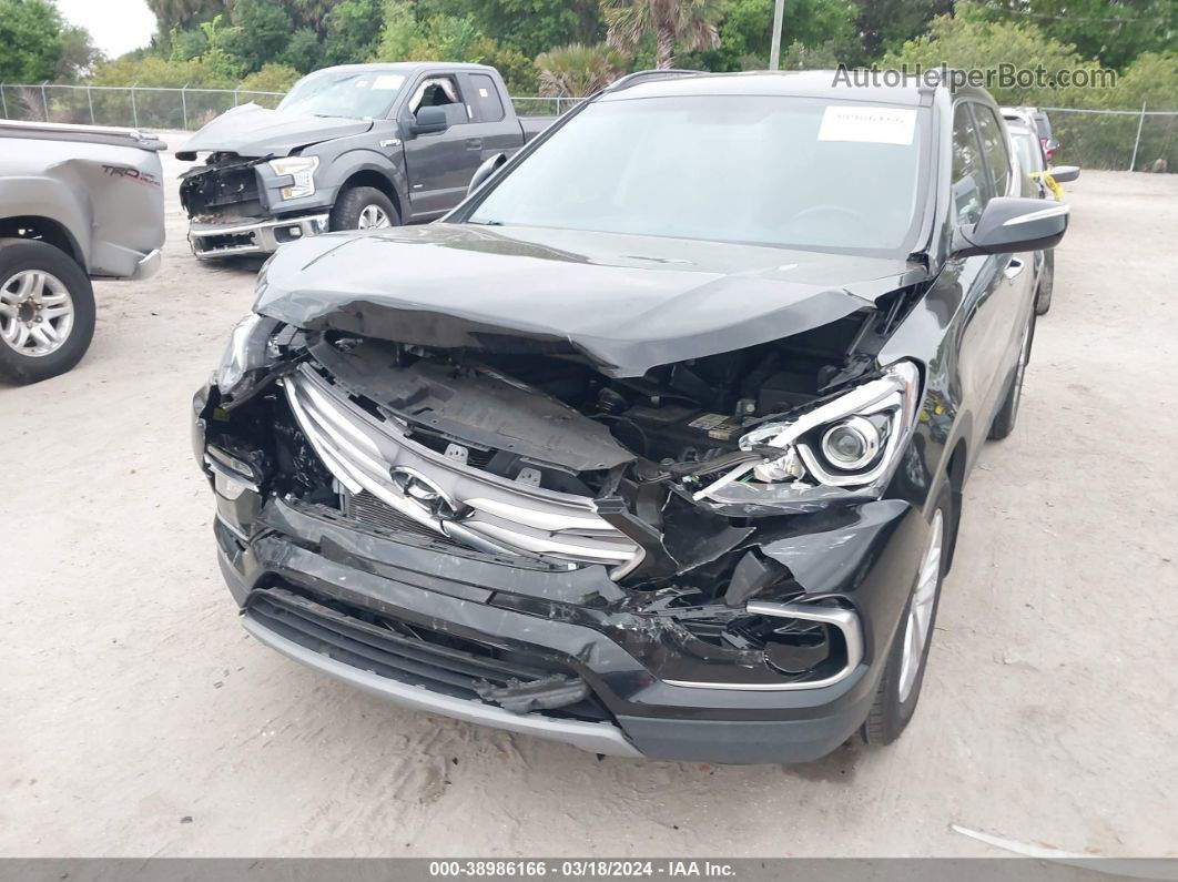 2018 Hyundai Santa Fe Sport 2.0t Black vin: 5NMZU4LA8JH094492