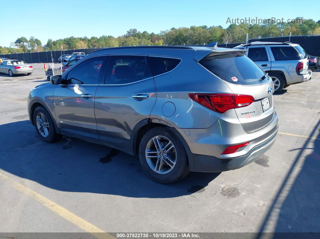 2018 Hyundai Santa Fe Sport 2.4l Gray vin: 5NMZUDLB0JH063262