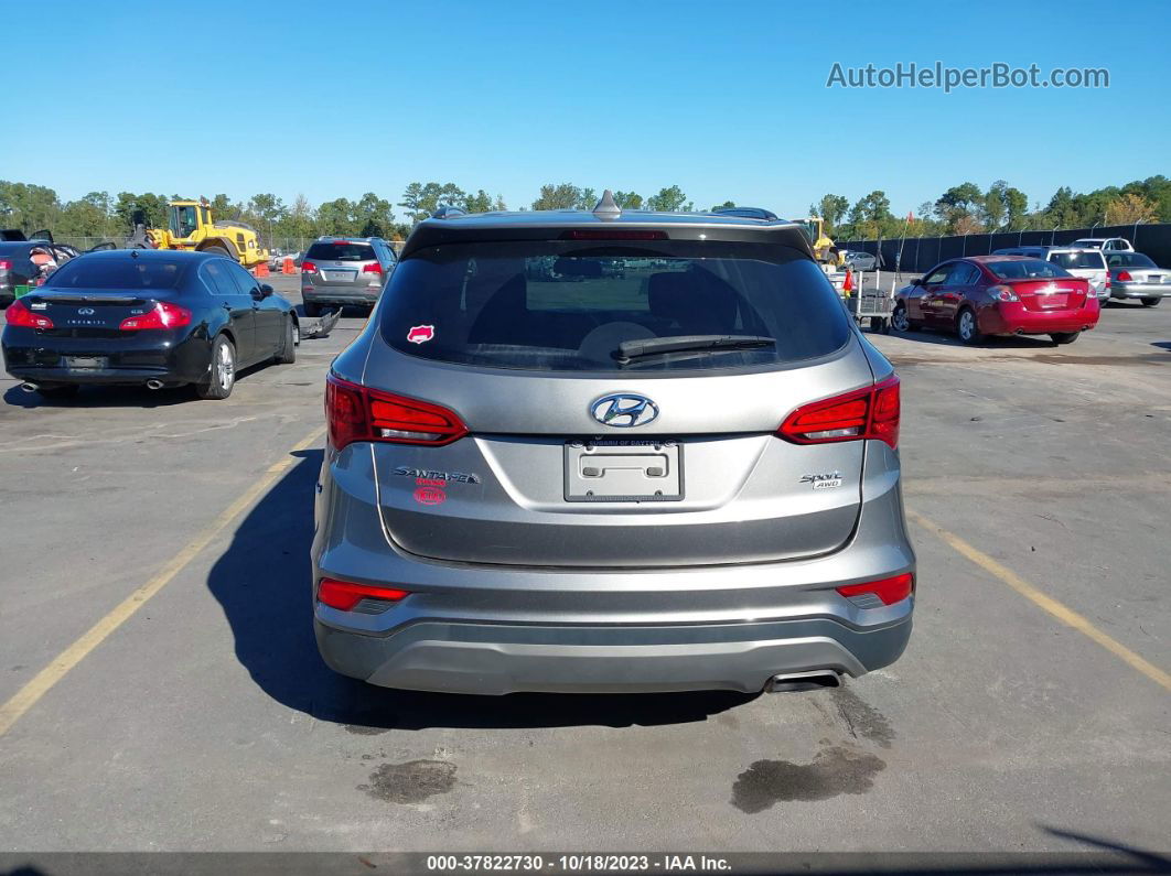 2018 Hyundai Santa Fe Sport 2.4l Серый vin: 5NMZUDLB0JH063262