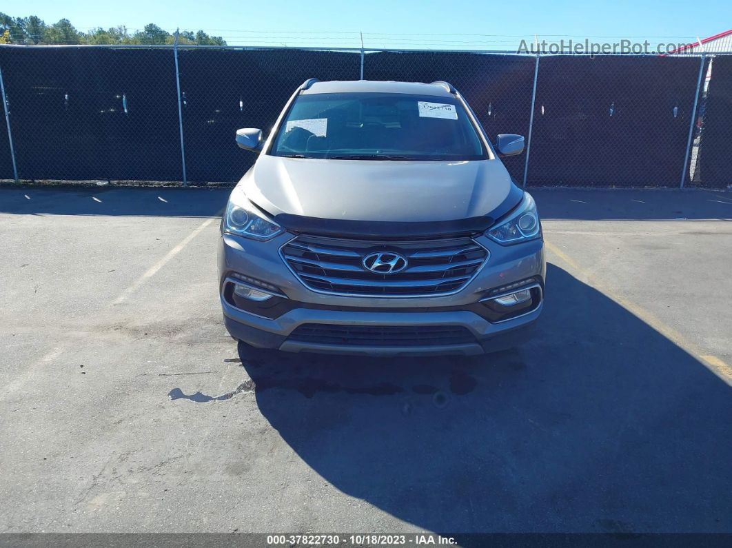 2018 Hyundai Santa Fe Sport 2.4l Gray vin: 5NMZUDLB0JH063262