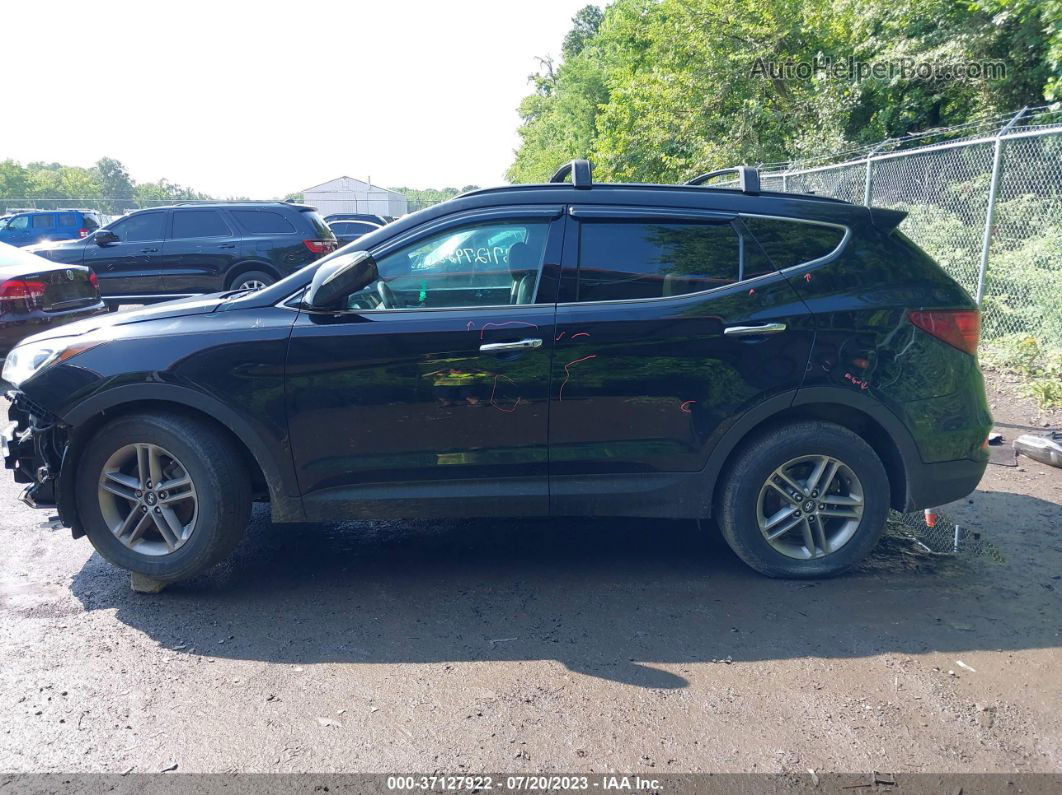 2018 Hyundai Santa Fe Sport 2.4l Black vin: 5NMZUDLB1JH057437