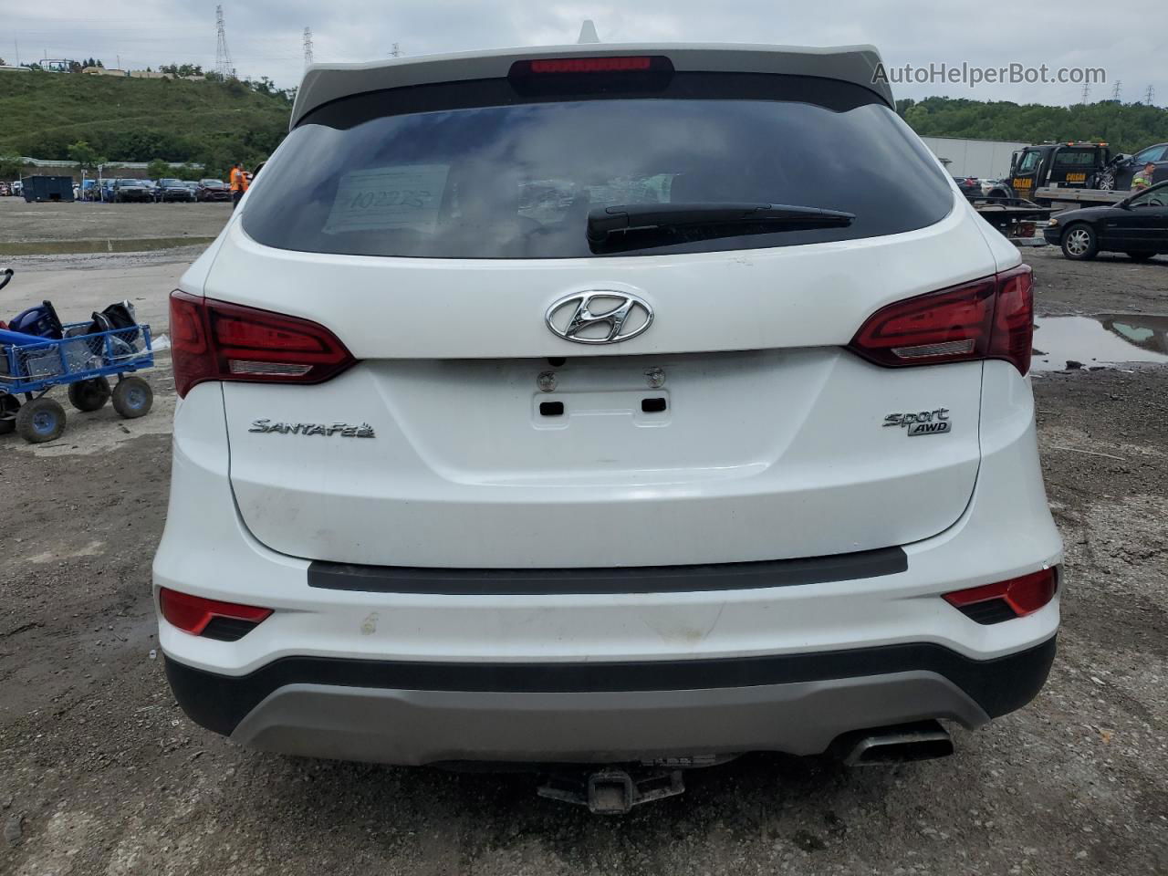 2018 Hyundai Santa Fe Sport  Charcoal vin: 5NMZUDLB3JH077690