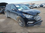 2018 Hyundai Santa Fe Sport 2.4l Black vin: 5NMZUDLB3JH105813