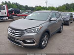 2018 Hyundai Santa Fe Sport 2.4l Gray vin: 5NMZUDLB4JH058176