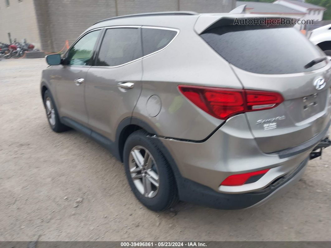 2018 Hyundai Santa Fe Sport 2.4l Gray vin: 5NMZUDLB4JH058176