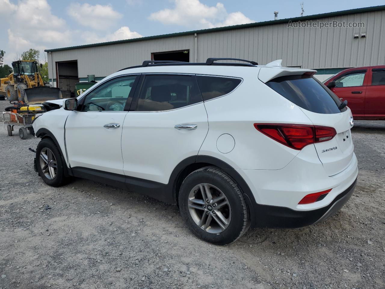 2018 Hyundai Santa Fe Sport  Белый vin: 5NMZUDLB5JH069767