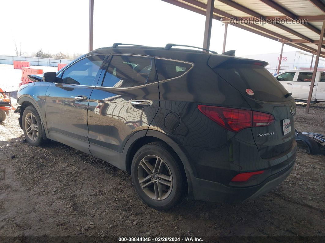 2018 Hyundai Santa Fe Sport 2.4l Black vin: 5NMZUDLB5JH083457